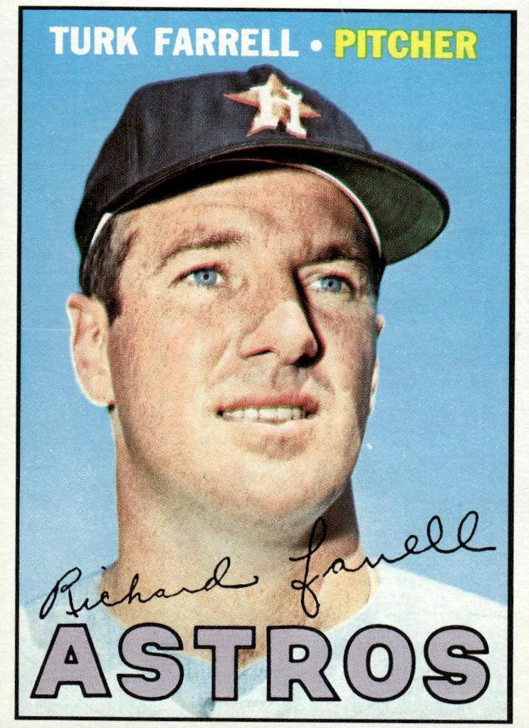 1967 Topps Baseball Turk Farrell #190