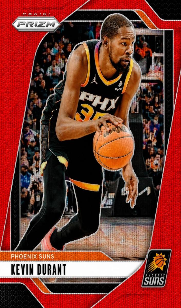 2024 Panini Prizm Basketball Ruby Wave Kevin Durant #187
