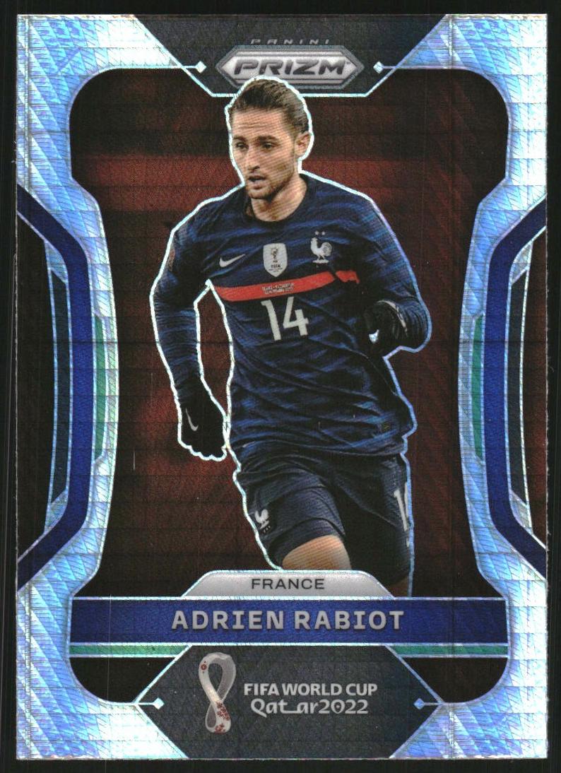 2022 Panini Prizm FIFA World Cup Qatar Soccer Hyper Adrien Rabiot #95