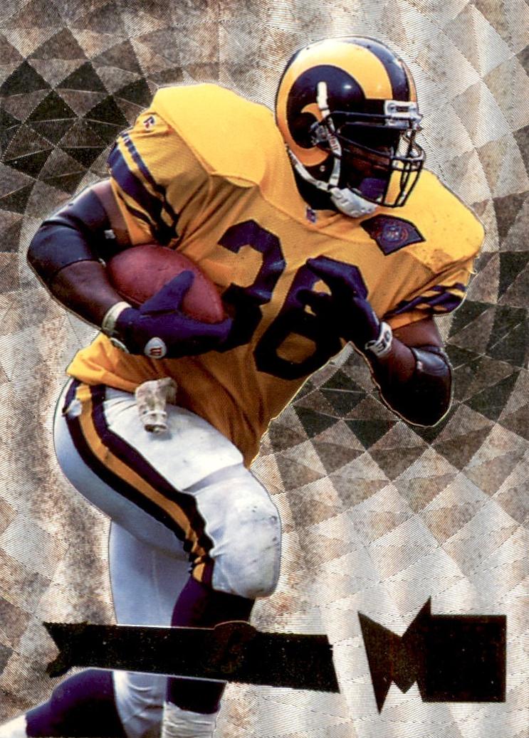 1995 Fleer Metal Football Jerome Bettis #3 PSA 9