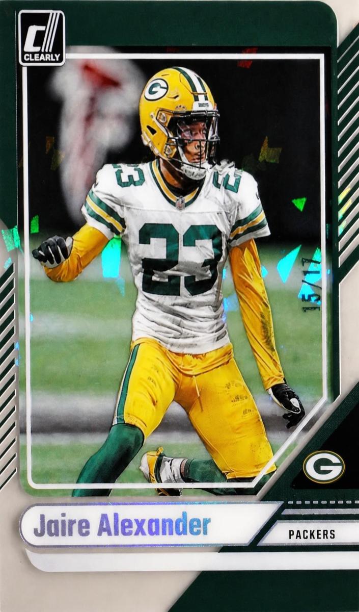2024 Panini Clearly Donruss Football Ice Jaire Alexander #22