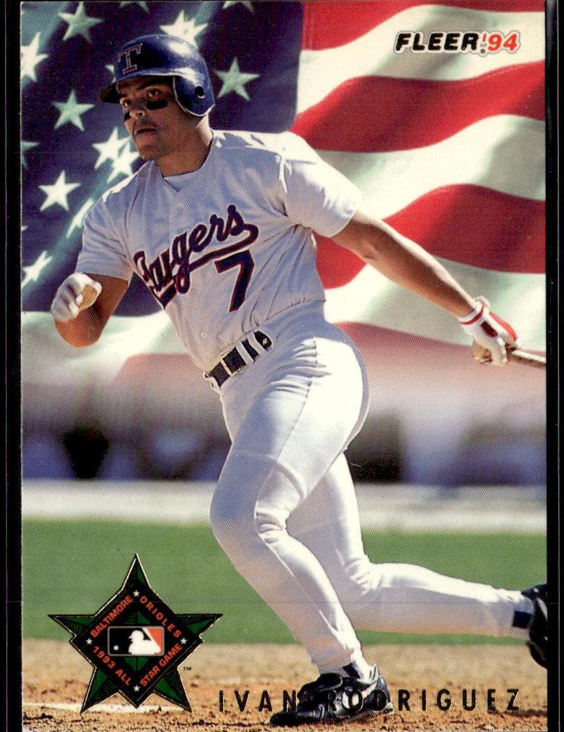 1994 Fleer Baseball Ivan Rodriguez #22