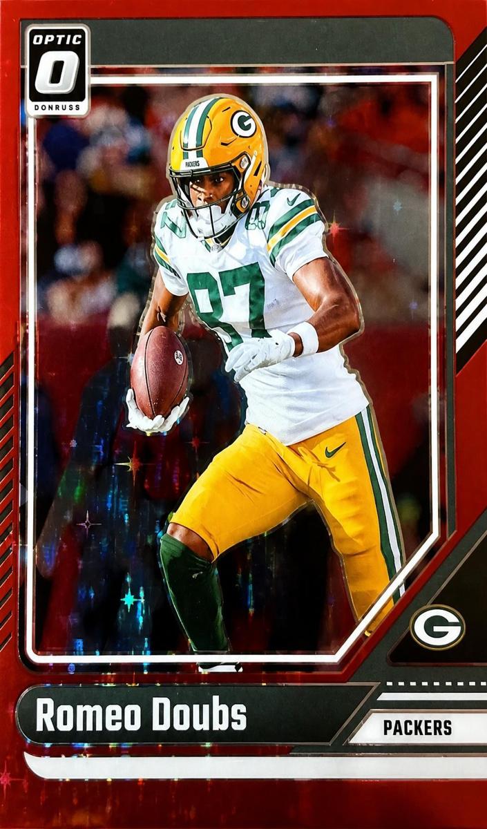 2024 Donruss Optic Football Red Stars Romeo Doubs #72