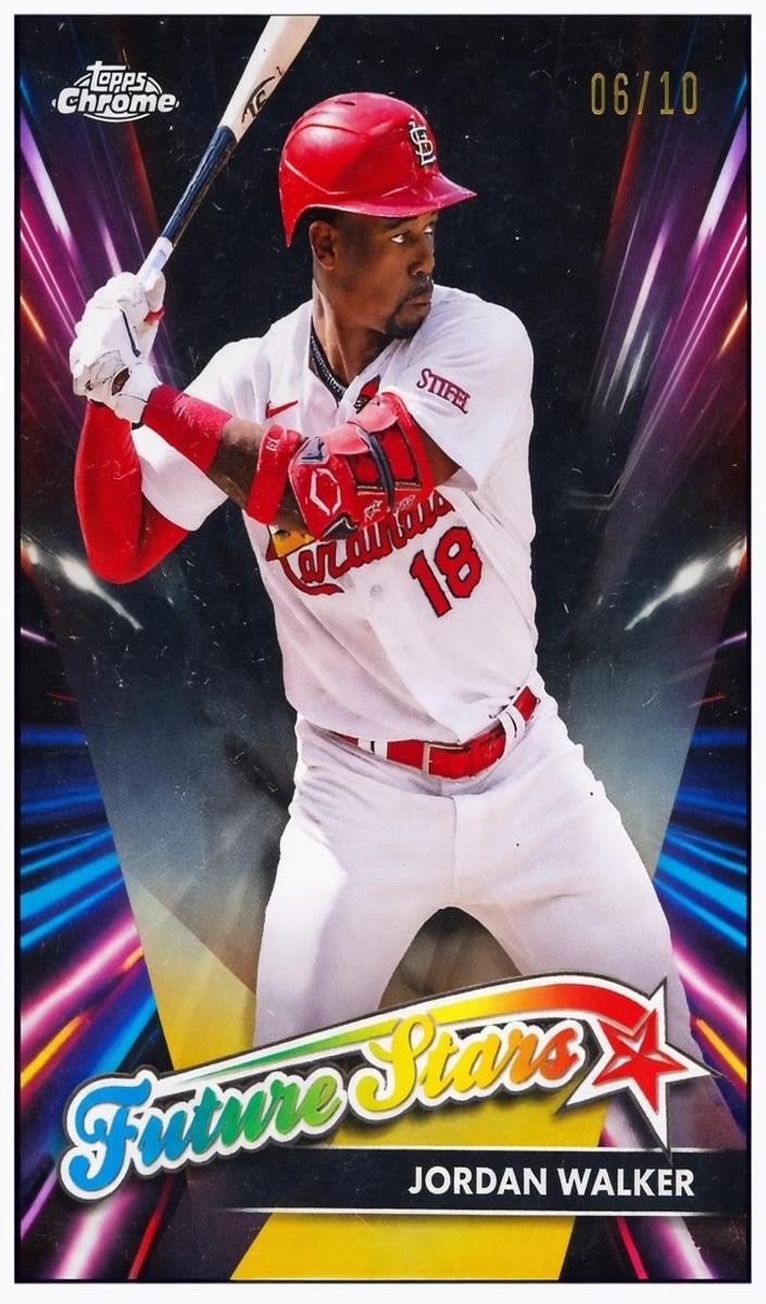 2024 Topps Chrome Baseball Black Jordan Walker #FS-6