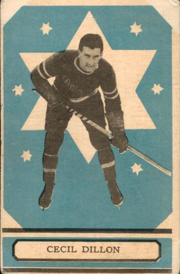 1933 O-Pee-Chee Hockey Series B Cecil Dillon #71 PSA 2