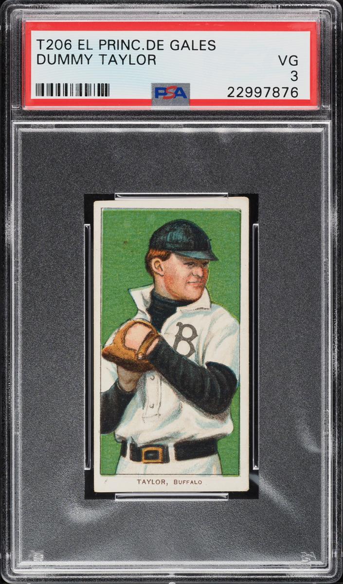1909-11 T206 Baseball Dummy Taylor #NNO