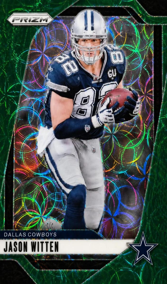 2024 Panini Prizm Football Green Scope Jason Witten #80