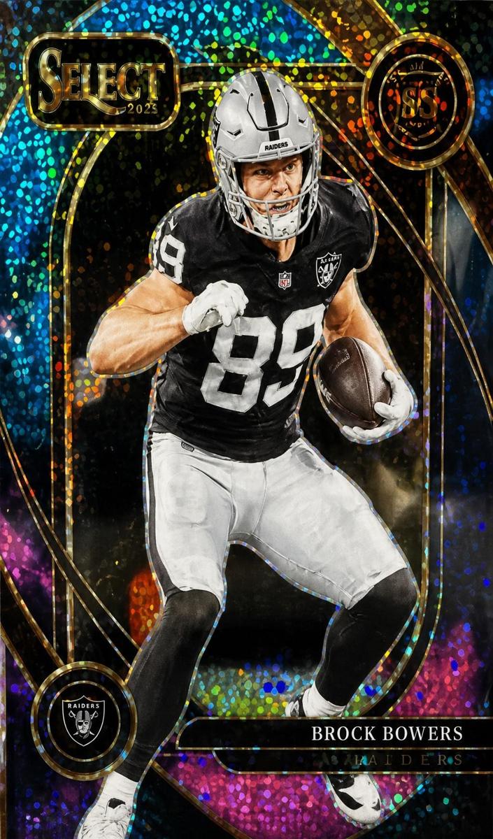 2024 Panini Select Football Cosmic Brock Bowers #222
