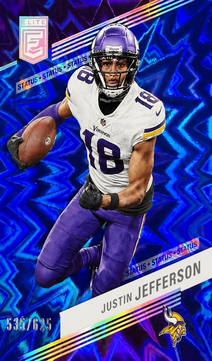 2023 Donruss Elite Football Aspirations Shimmer Justin Jefferson #62