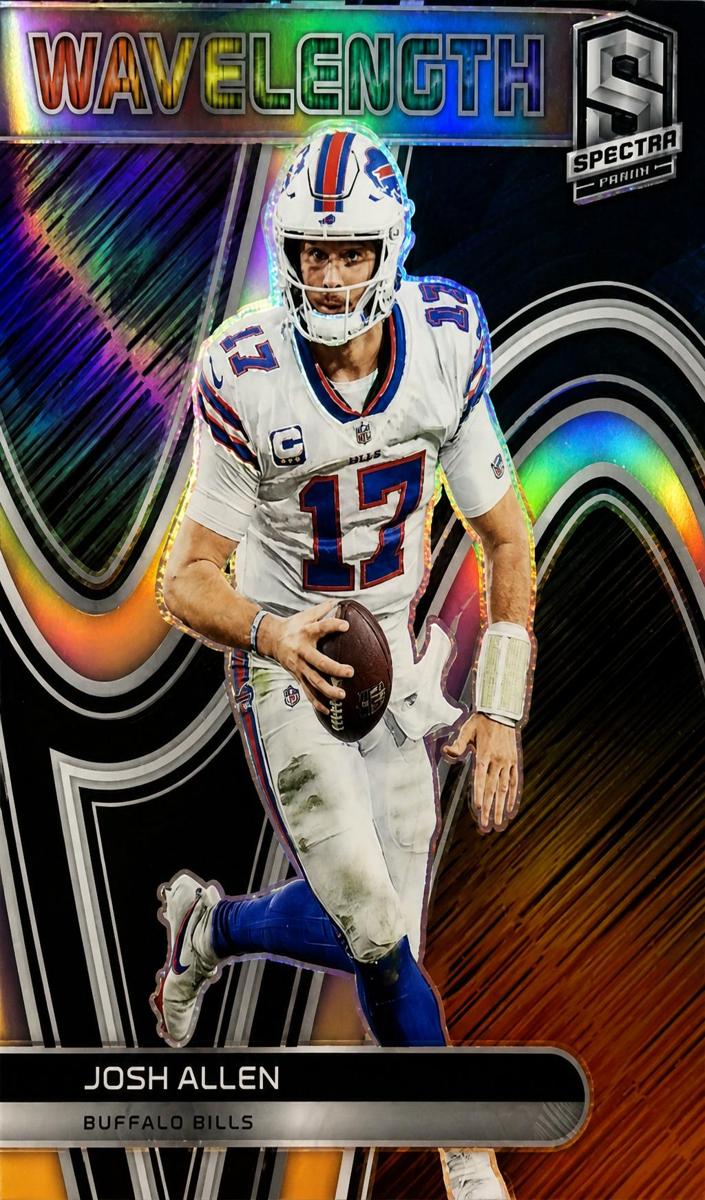 2022 Panini Spectra Football Josh Allen #WVE-3 PSA 10