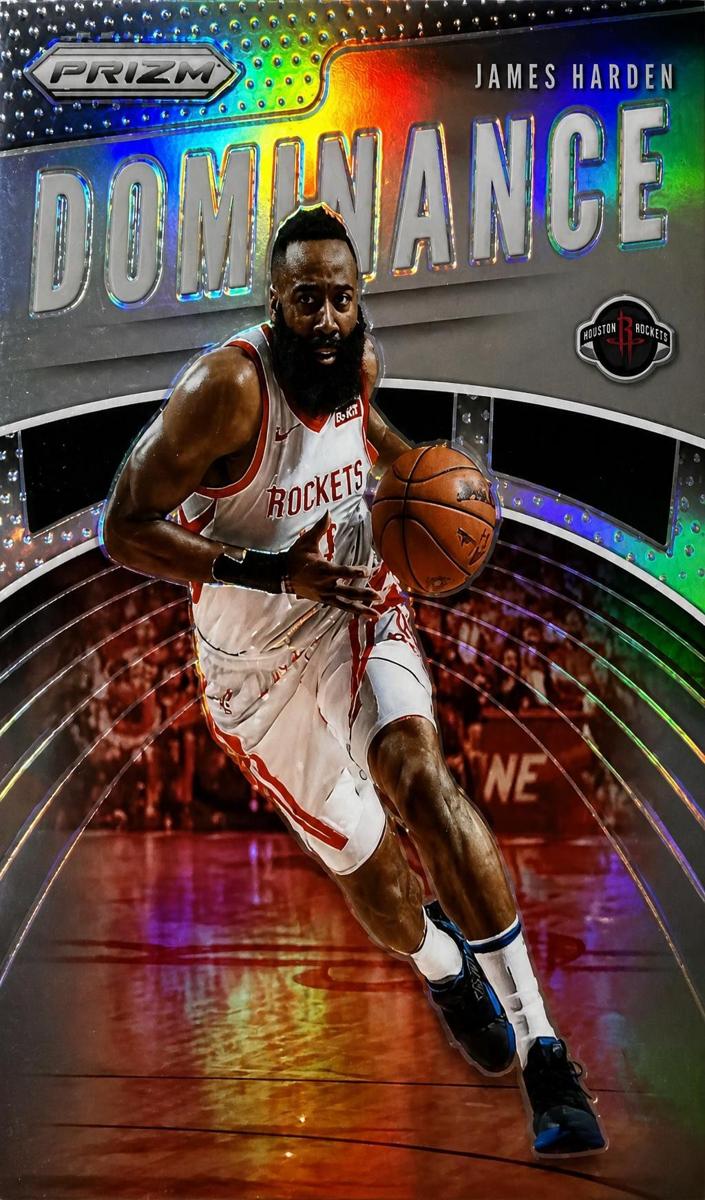 2019 Panini Prizm Basketball Silver James Harden #12
