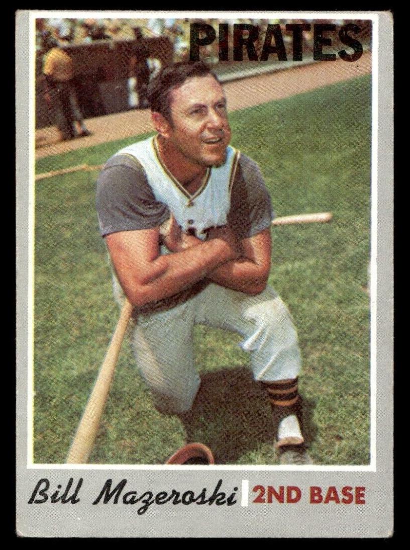 1970 Topps Baseball Bill Mazeroski #440