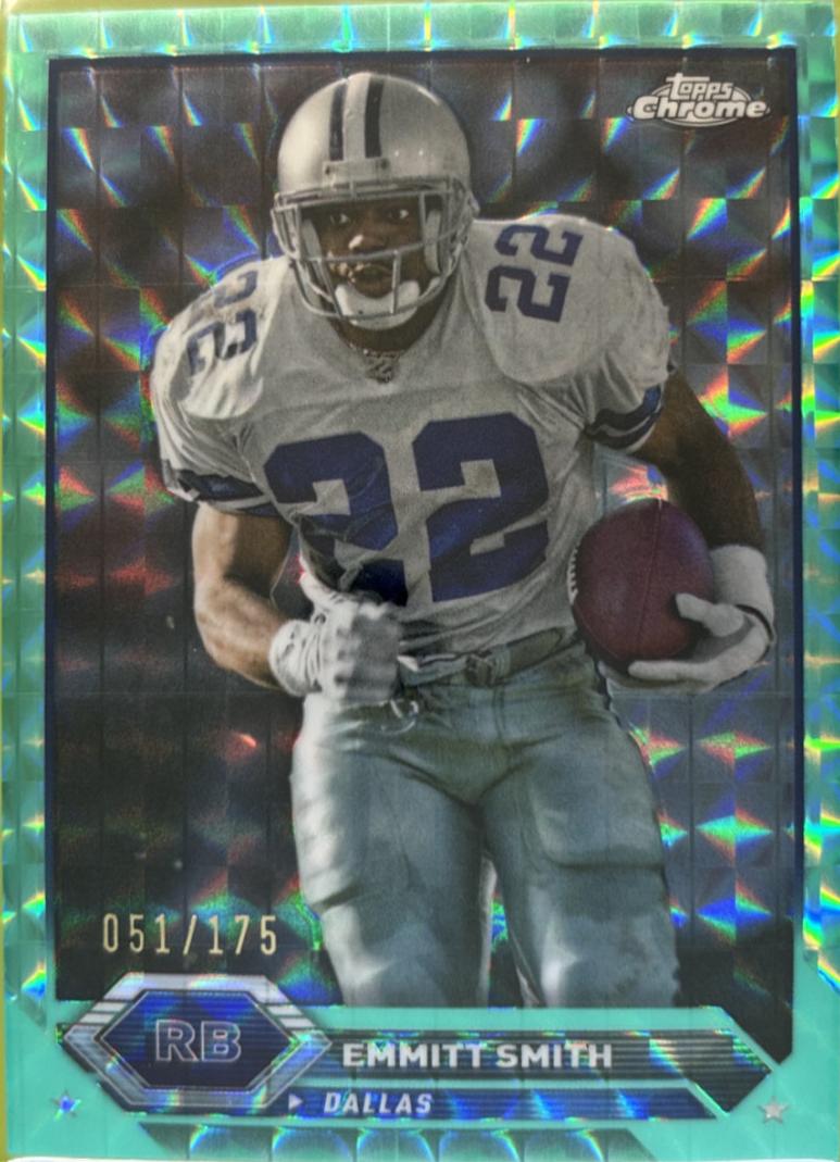 2023 Topps Composite Football Aqua Geometric Emmitt Smith #6
