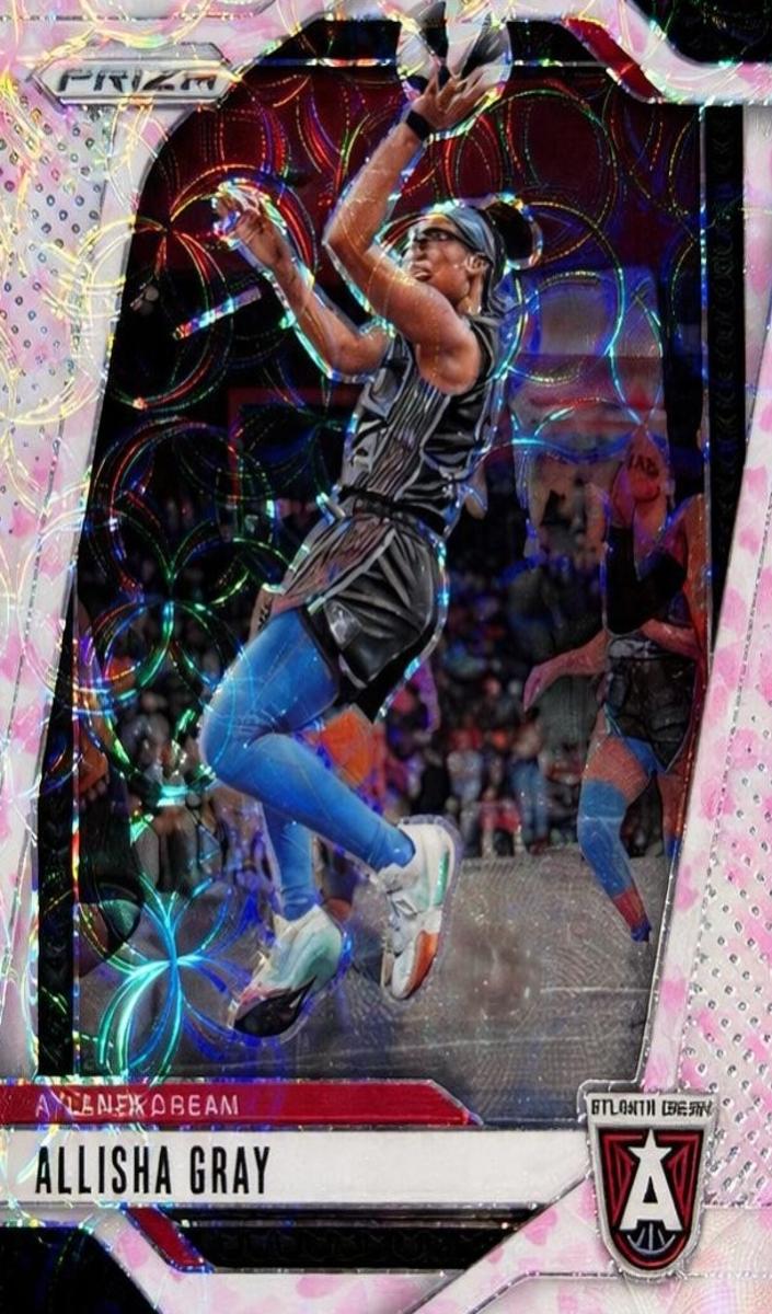2024 Panini Prizm WNBA Basketball Cherry Blossom FOTL Allisha Gray #96
