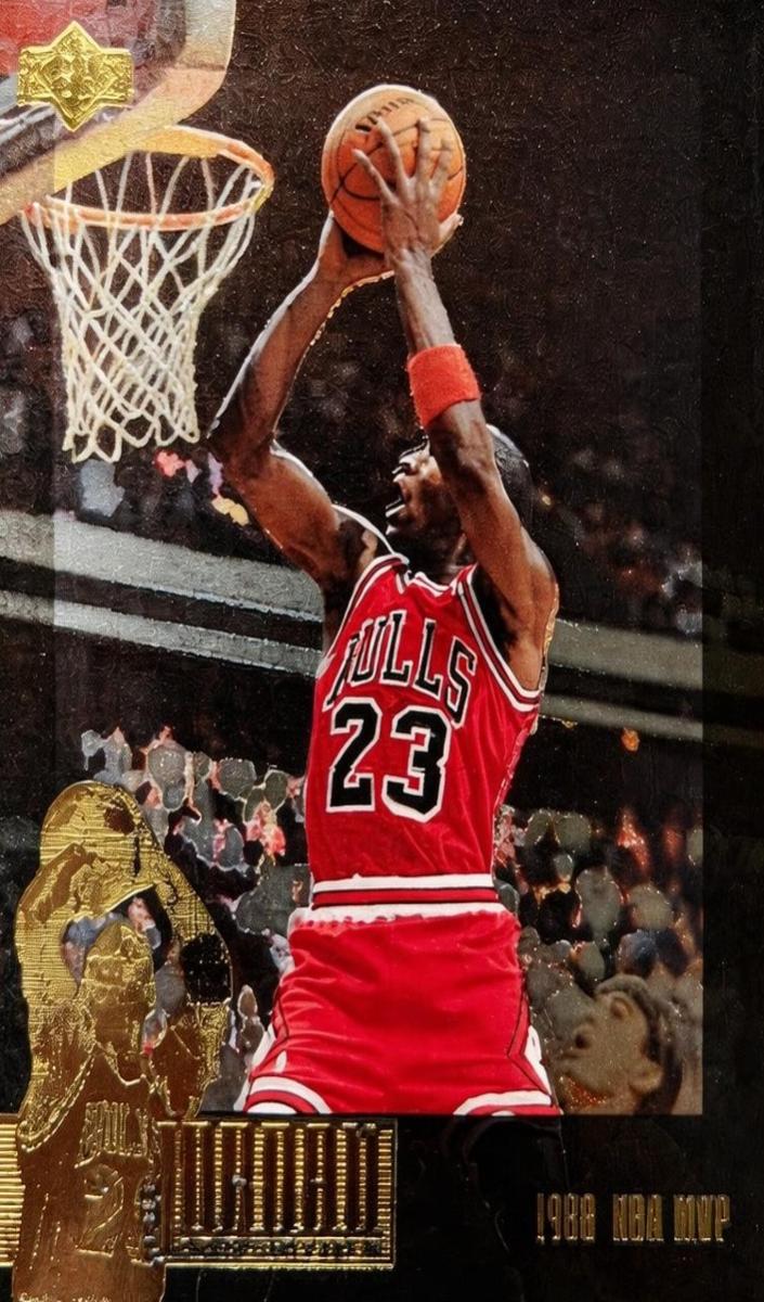 1995 Upper Deck Basketball 1988 NBA MVP Michael Jordan #JC17 PSA 10