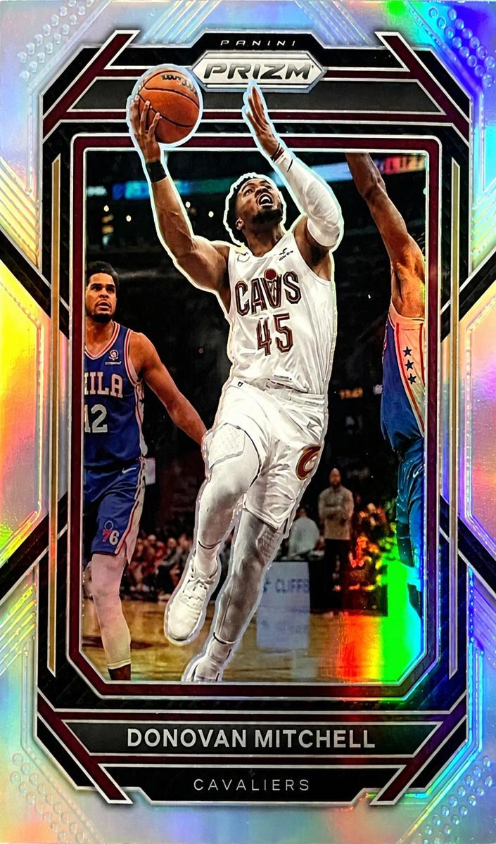 2022 Panini Prizm Basketball Silver Donovan Mitchell #66