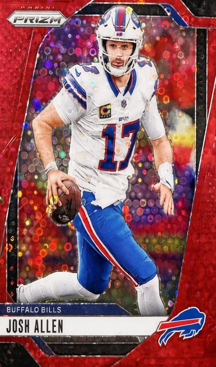 2024 Panini Prizm Football No Huddle Red Josh Allen #28