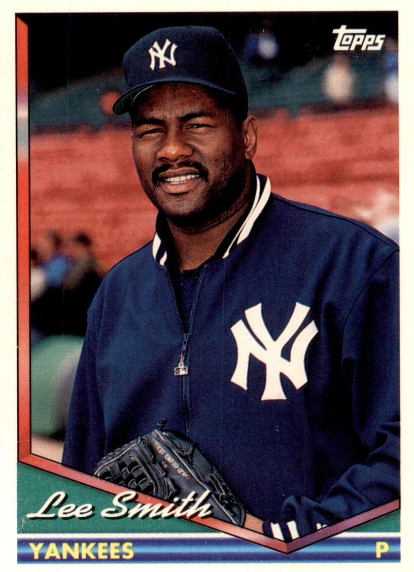 1994 Topps Baseball Lee Smith #110
