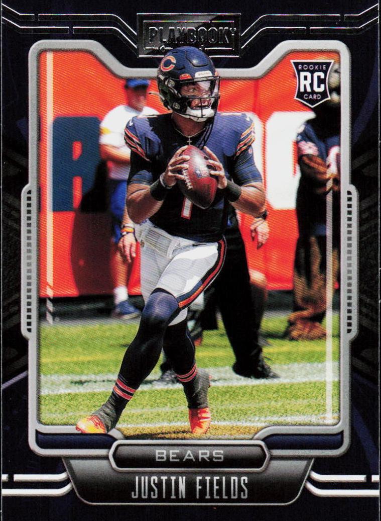 2021 Panini Playbook Football Justin Fields #108