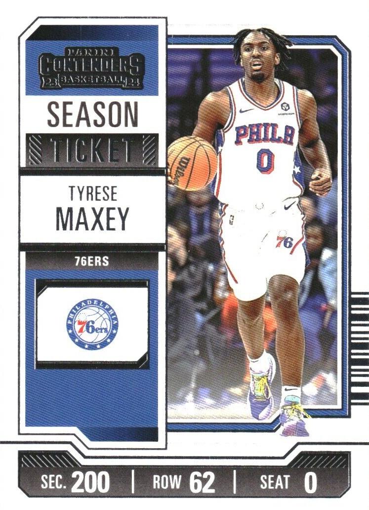 2023 Panini Contenders Basketball Retail Tyrese Maxey #7