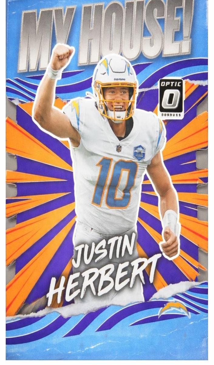 2021 Donruss Optic Football Justin Herbert #MH-13