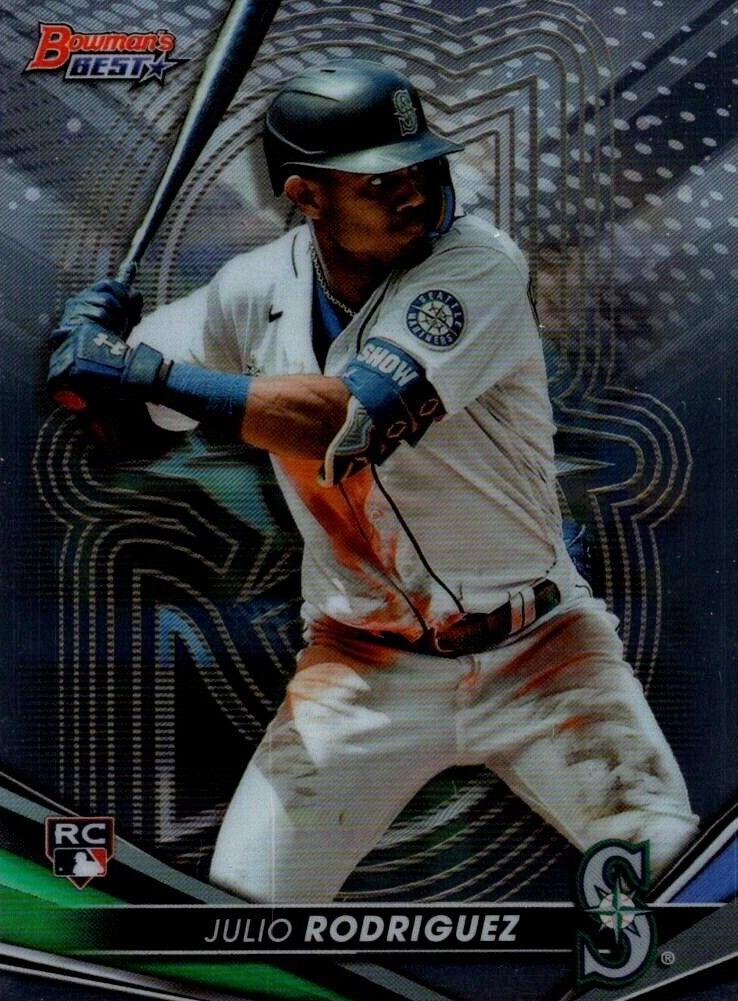 2022 Bowman's Best Baseball Julio Rodriguez #23 SGC 10