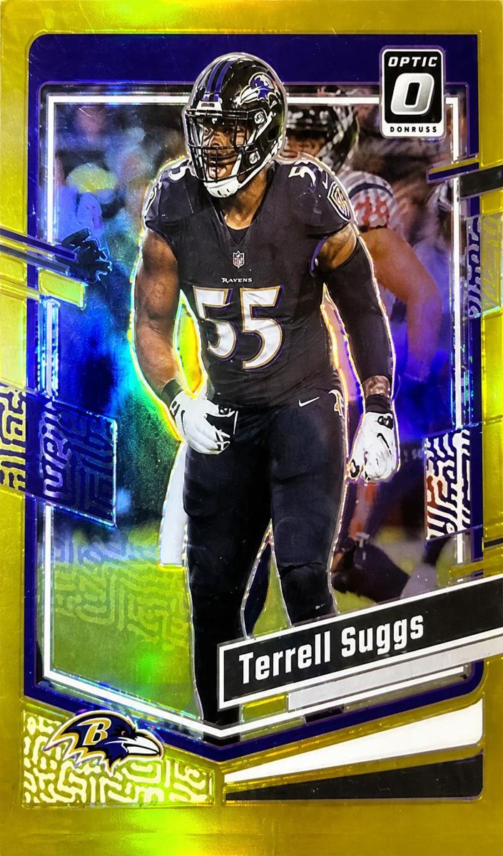 2023 Donruss Optic Football Gold Terrell Suggs #18
