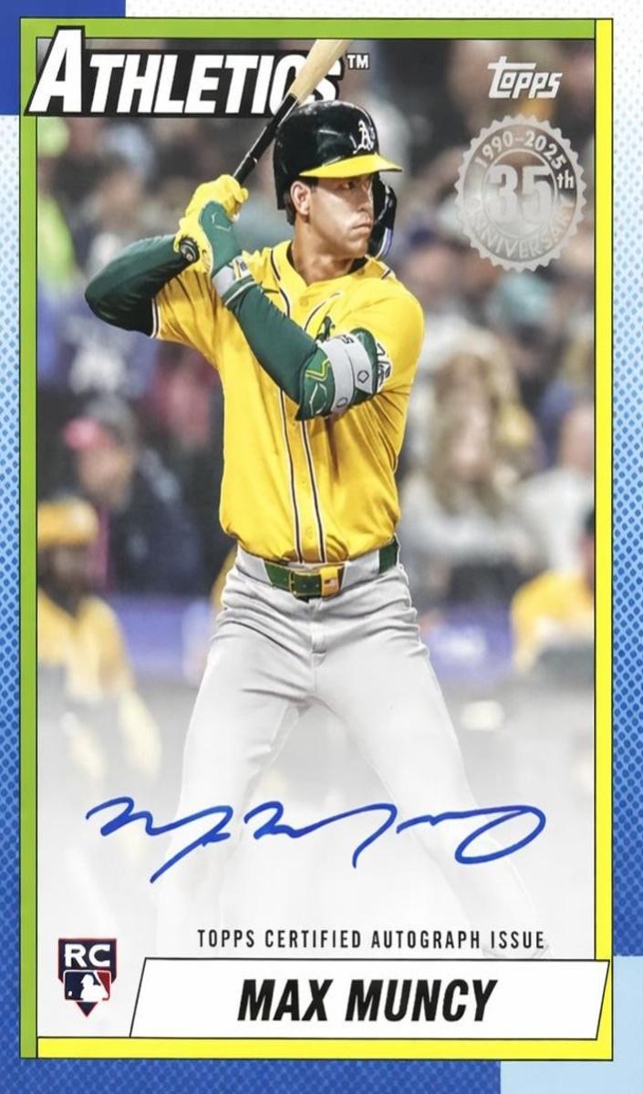 2025 Topps Baseball Max Muncy #90A-MMU PSA 8