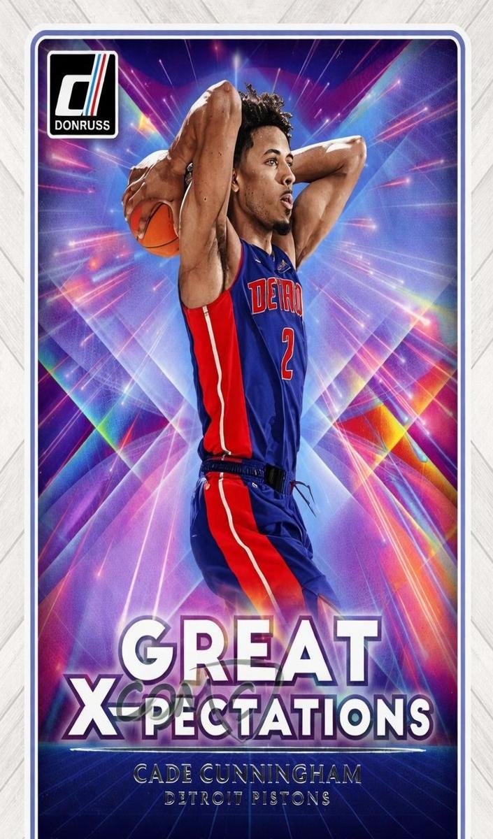 2021 Panini Donruss Basketball Cade Cunningham #21 PSA 9