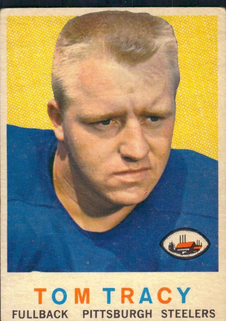1959 Topps Football Tom Tracy #176 PSA 7