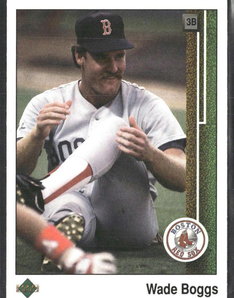 1989 Upper Deck Baseball Wade Boggs #389 PSA 9