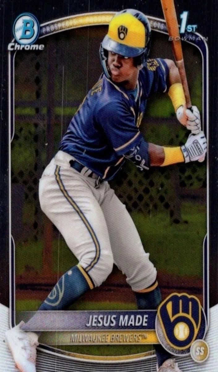 2025 Bowman Chrome Prospects Baseball Jesus Made #BCP-50 PSA 9