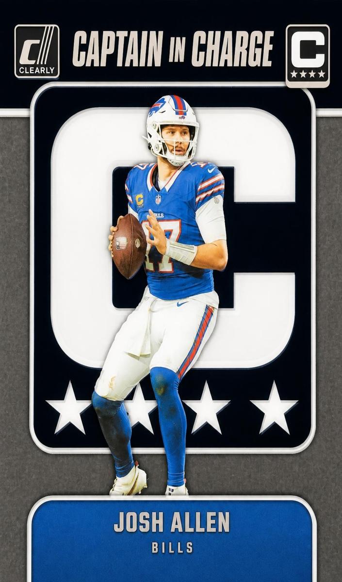 2024 Panini Clearly Donruss Football Josh Allen #2