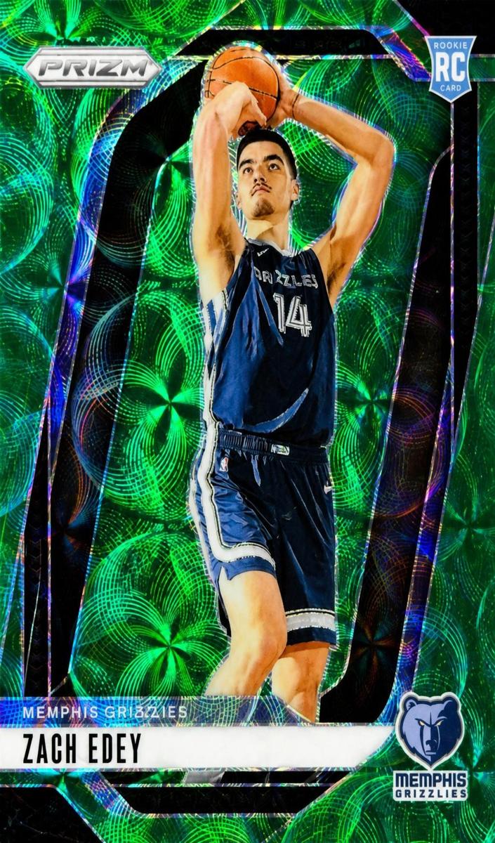 2024 Panini Prizm Basketball Choice Green Zach Edey #249