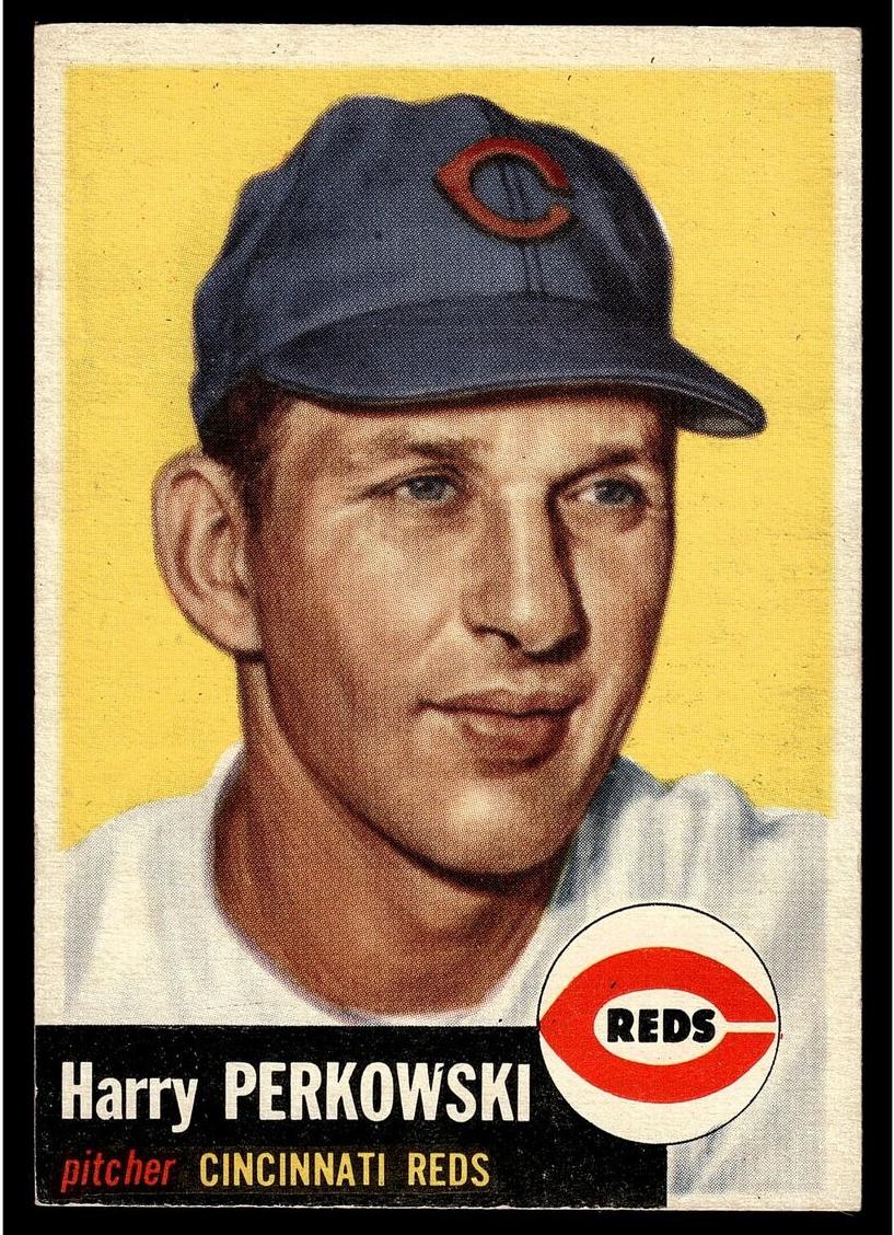 1953 Topps Baseball Harry Perkowski #236 PSA 6