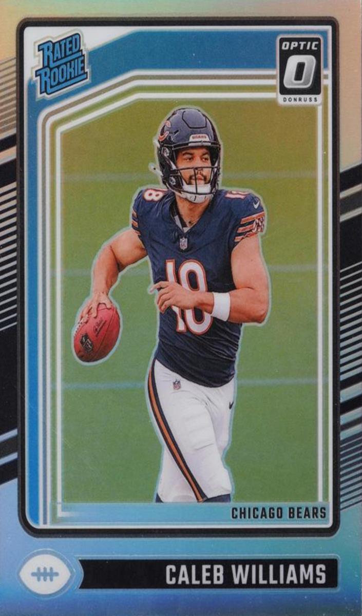 2024 Donruss Optic Football Holo Caleb Williams #201 PSA 10