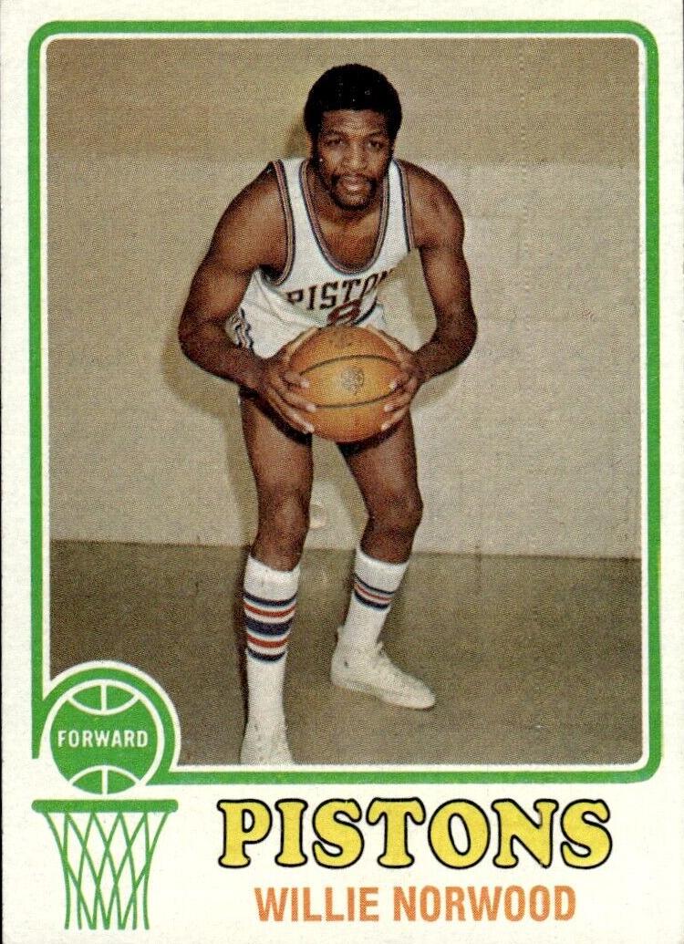 1973 Topps Basketball Willie Norwood #39