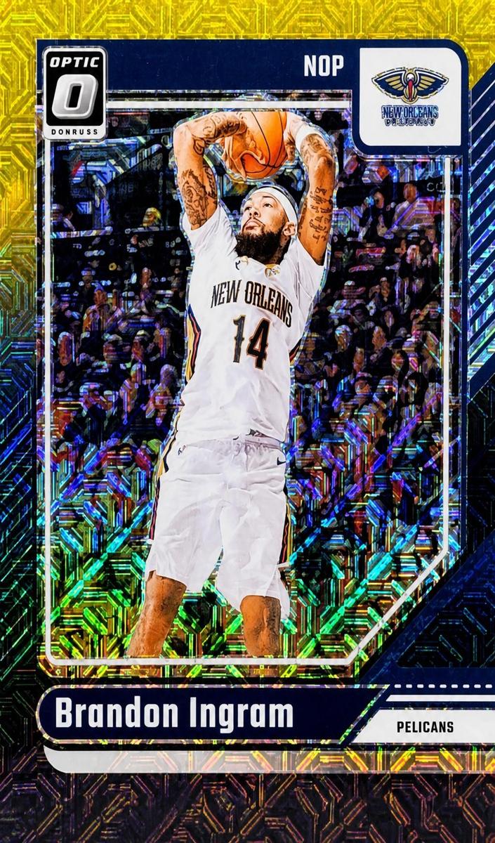 2024 Donruss Optic Basketball Choice Black Gold Brandon Ingram #150