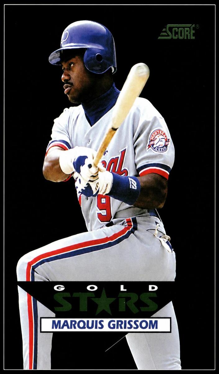 1994 Score Baseball Marquis Grissom #25