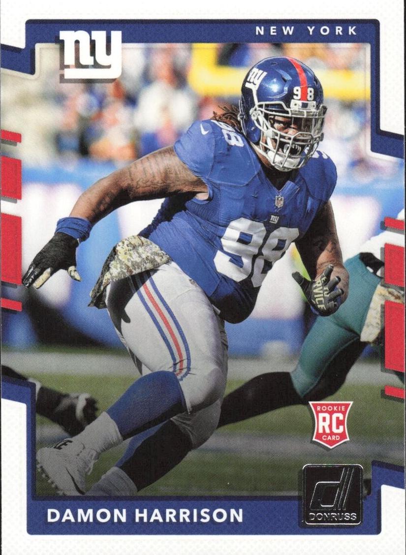 2017 Panini Donruss Football Damon Harrison #173