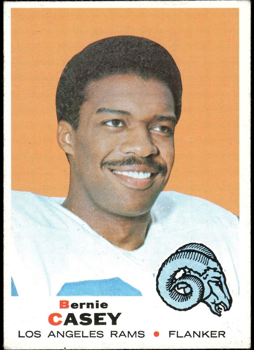 1969 Topps Football Bernie Casey #147