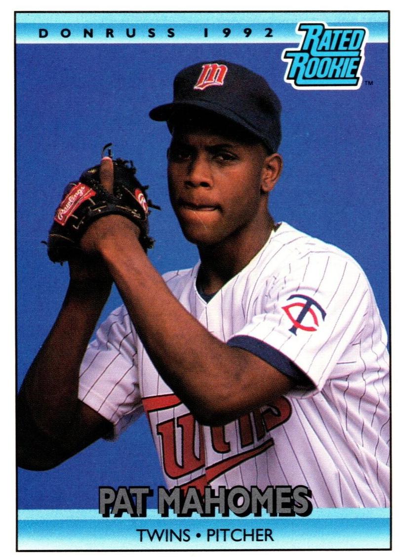 1992 Donruss Baseball Pat Mahomes #403
