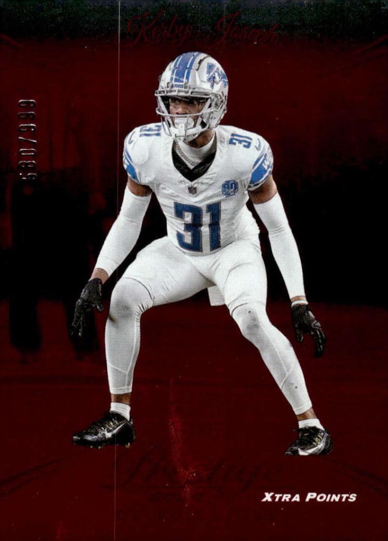 2024 Panini Prestige Football Red Xtra Points Kerby Joseph #103