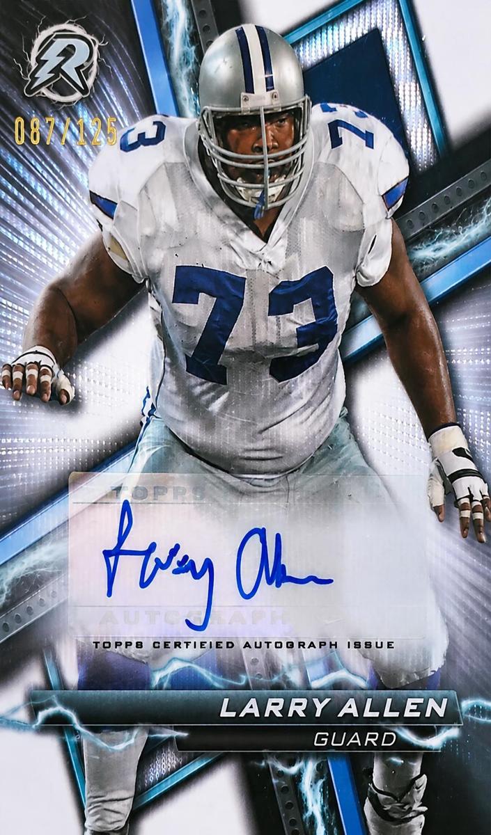 2023 Topps Composite Football White Surge Larry Allen #RA-LA