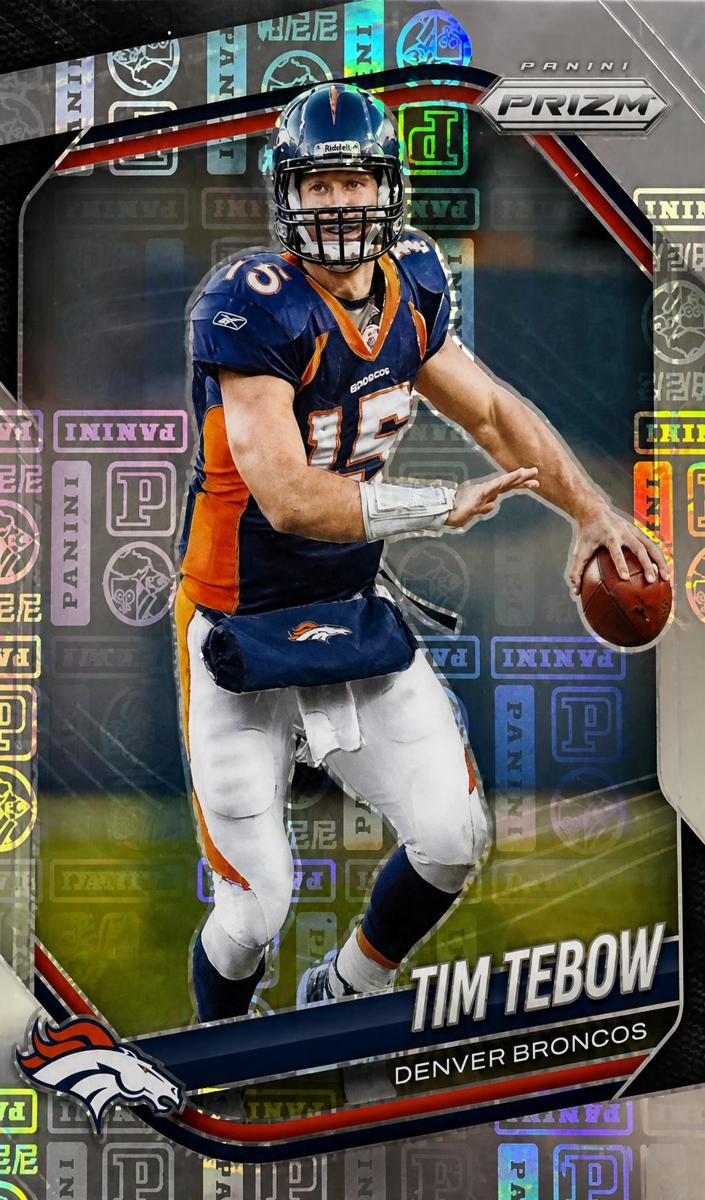 2025 Panini Prizm Football Panini Logo Tim Tebow #300