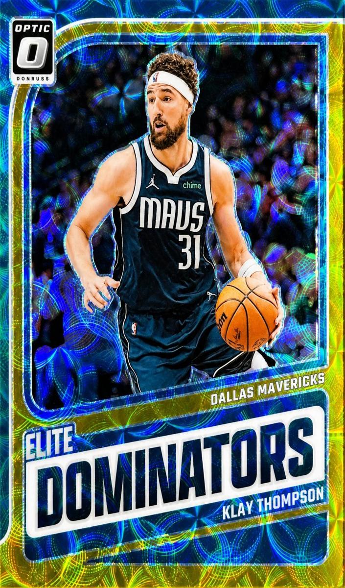 2024 Donruss Optic Basketball Gold Klay Thompson #3