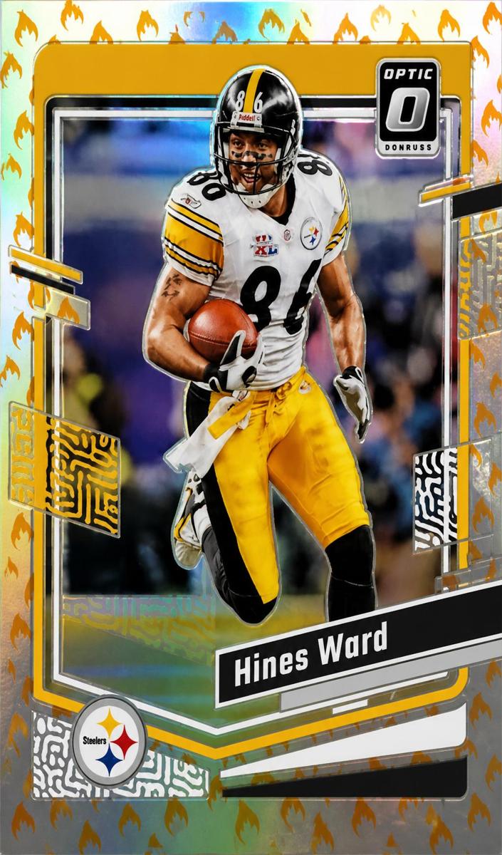 2023 Donruss Optic Football Fire Hines Ward #161