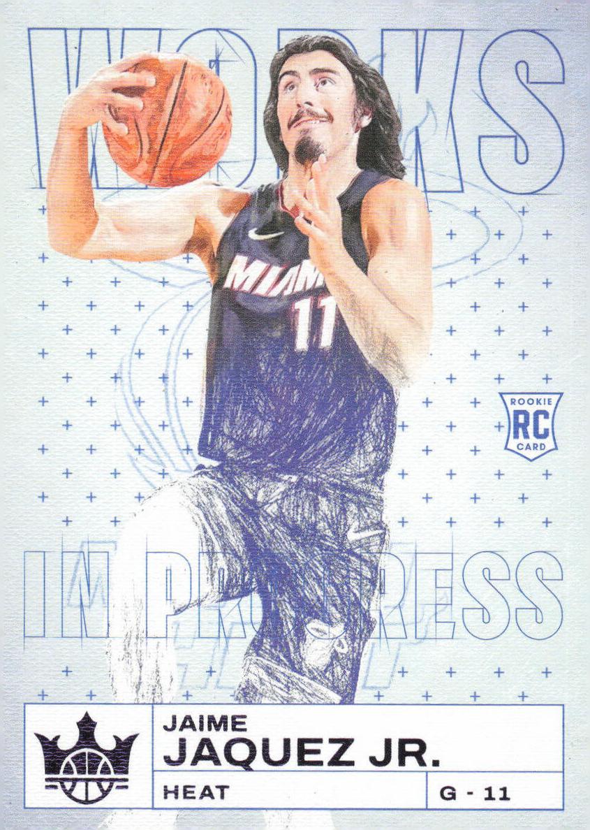 2023 Panini Court Kings Basketball Violet Jaime Jaquez Jr. #9 PSA 8.5