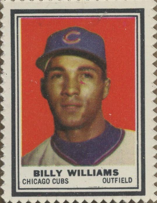1962 Topps Baseball Billy Williams #NNO PSA 4