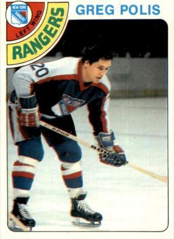 1978 Topps Hockey Greg Polis #246